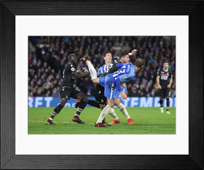 Framed Print : Brighton and Hove Albion vs. Crystal Palace: A Premier League Showdown at American Express Community Stadium (November 2017) Framed Print : Brighton and Hove Albion vs. Crystal Palace: A Premier League Showdown at American Express Community Stadium (November 2017)