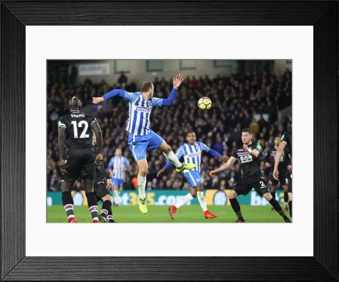 Framed Print : Brighton and Hove Albion vs. Crystal Palace: A Premier League Showdown at American Express Community Stadium (November 2017) Framed Print : Brighton and Hove Albion vs. Crystal Palace: A Premier League Showdown at American Express Community Stadium (November 2017)