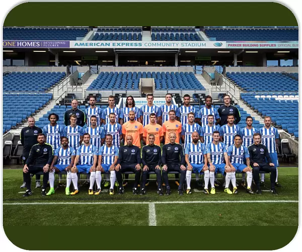 Brighton & Hove Albion Official Team Photo 2017_18 Season