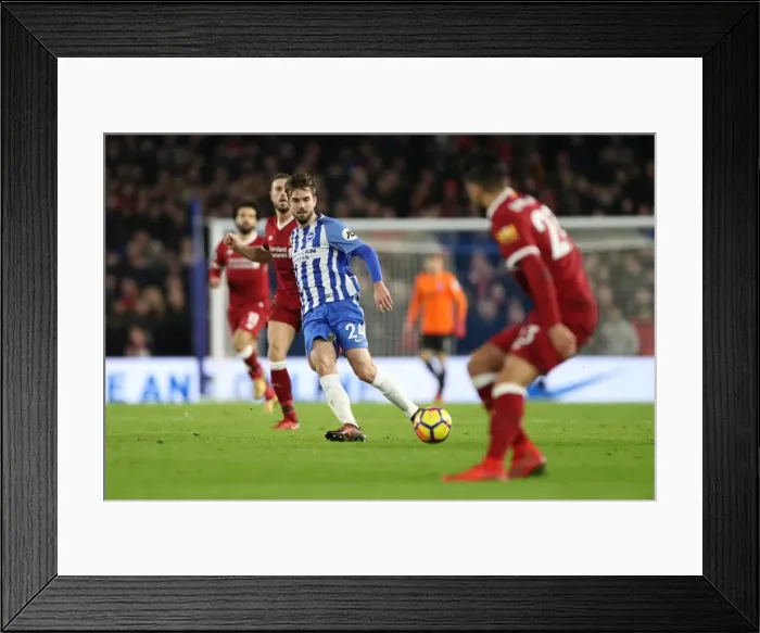 Framed Print : Brighton and Hove Albion vs Liverpool: Premier League Showdown at American Express Community Stadium (December 2017)