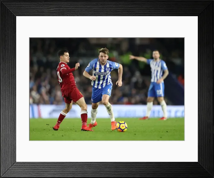 Framed Print : Brighton and Hove Albion vs. Liverpool: Premier League Showdown at American Express Community Stadium (02DEC17)