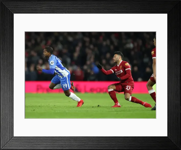 Framed Print : Brighton and Hove Albion vs. Liverpool: Premier League Showdown at American Express Community Stadium (02DEC17)
