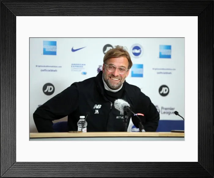 Framed Print : Premier League Showdown: Brighton & Hove Albion vs. Liverpool (02DEC17) - American Express Community Stadium Framed Print : Premier League Showdown: Brighton & Hove Albion vs. Liverpool (02DEC17) - American Express Community Stadium