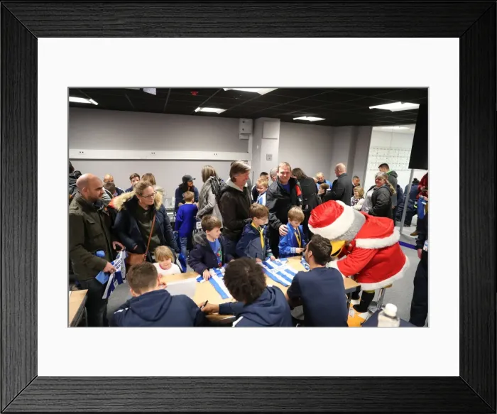 Framed Print : Young Seagulls Holiday Celebration: Christmas Party at Amex Stadium (2nd December 2017) Framed Print : Young Seagulls Holiday Celebration: Christmas Party at Amex Stadium (2nd December 2017)