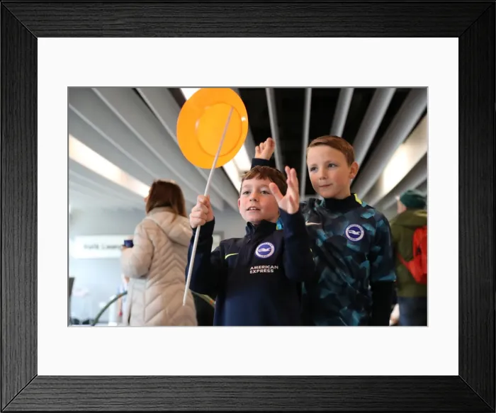 Framed Print : Young Seagulls Holiday Celebration: Christmas Party at American Express Community Stadium (03DEC17) Framed Print : Young Seagulls Holiday Celebration: Christmas Party at American Express Community Stadium (03DEC17)