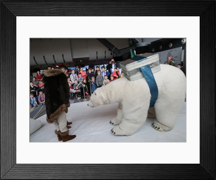 Framed Print : Young Seagulls Holiday Cheer: 2017 Christmas Party at Amex Stadium, Brighton & Hove Albion FC Framed Print : Young Seagulls Holiday Cheer: 2017 Christmas Party at Amex Stadium, Brighton & Hove Albion FC