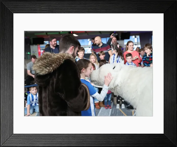 Framed Print : Young Seagulls Holiday Cheer: 2017 Christmas Party at Amex Stadium, Brighton & Hove Albion FC Framed Print : Young Seagulls Holiday Cheer: 2017 Christmas Party at Amex Stadium, Brighton & Hove Albion FC