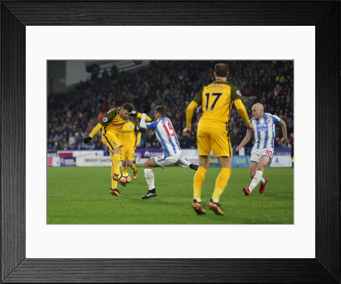 Framed Print : Decisive Moments: Huddersfield Town vs. Brighton and Hove Albion at The John Smiths Stadium (09DEC17) Framed Print : Decisive Moments: Huddersfield Town vs. Brighton and Hove Albion at The John Smiths Stadium (09DEC17)