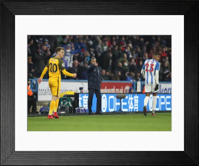 Framed Print : Decisive Moments: Huddersfield Town vs. Brighton and Hove Albion at The John Smiths Stadium (09DEC17) Framed Print : Decisive Moments: Huddersfield Town vs. Brighton and Hove Albion at The John Smiths Stadium (09DEC17)