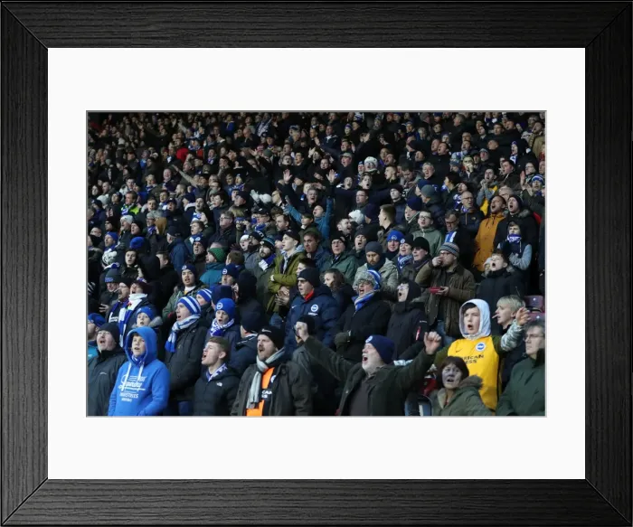 Framed Print : Decisive Moment: Huddersfield vs. Brighton, Premier League Clash at John Smith's Stadium (9th December 2017) Framed Print : Decisive Moment: Huddersfield vs. Brighton, Premier League Clash at John Smith's Stadium (9th December 2017)