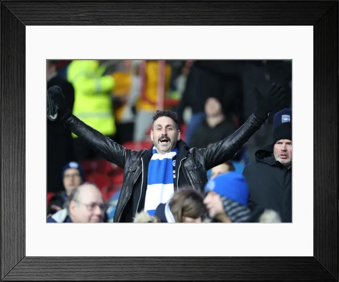 Framed Print : Decisive Moments: Huddersfield Town vs. Brighton and Hove Albion, Premier League, 09DEC17 Framed Print : Decisive Moments: Huddersfield Town vs. Brighton and Hove Albion, Premier League, 09DEC17
