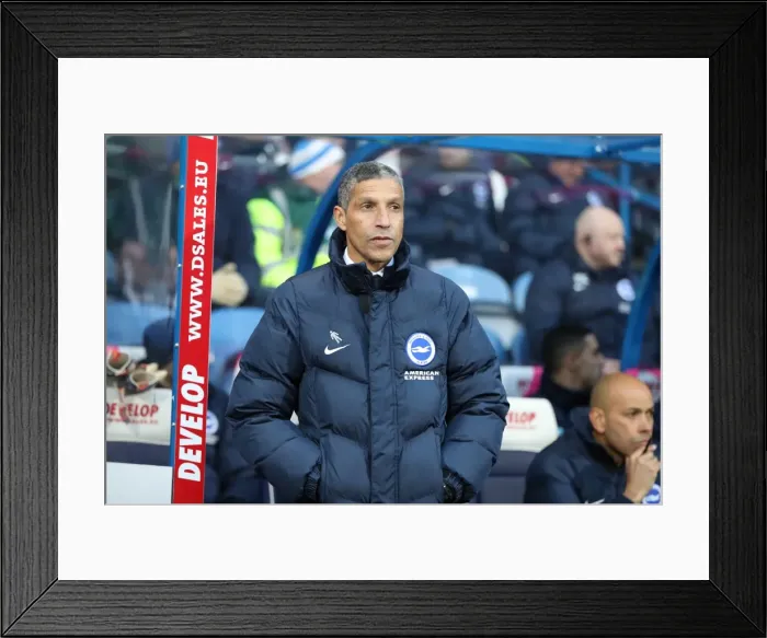 Framed Print : Decisive Moment: Huddersfield vs. Brighton & Hove Albion - Premier League Clash at The John Smiths Stadium (09DEC17) Framed Print : Decisive Moment: Huddersfield vs. Brighton & Hove Albion - Premier League Clash at The John Smiths Stadium (09DEC17)