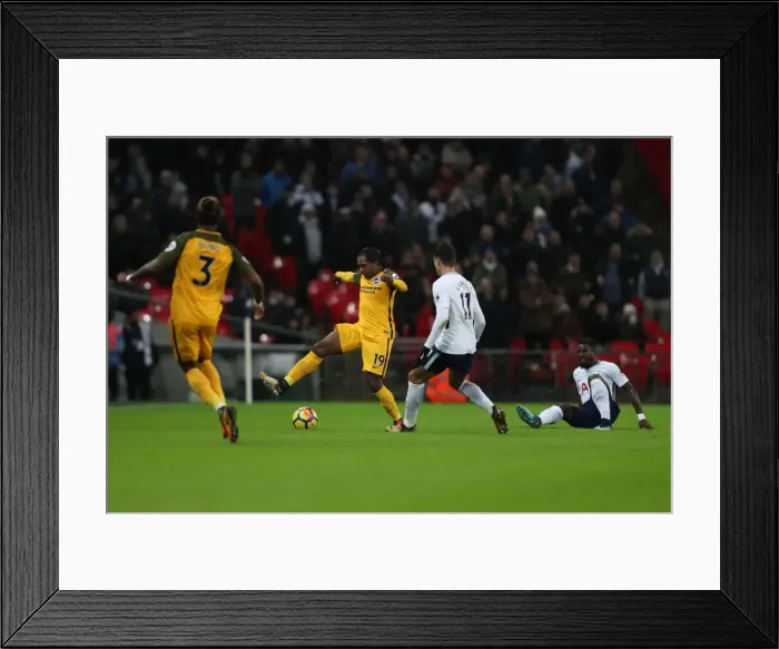 Framed Print : Premier League Showdown: Tottenham Hotspur vs. Brighton and Hove Albion at Wembley Stadium (13DEC17) Framed Print : Premier League Showdown: Tottenham Hotspur vs. Brighton and Hove Albion at Wembley Stadium (13DEC17)