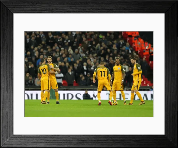 Framed Print : Premier League Showdown: Tottenham Hotspur vs. Brighton and Hove Albion at Wembley Stadium (13DEC17) Framed Print : Premier League Showdown: Tottenham Hotspur vs. Brighton and Hove Albion at Wembley Stadium (13DEC17)