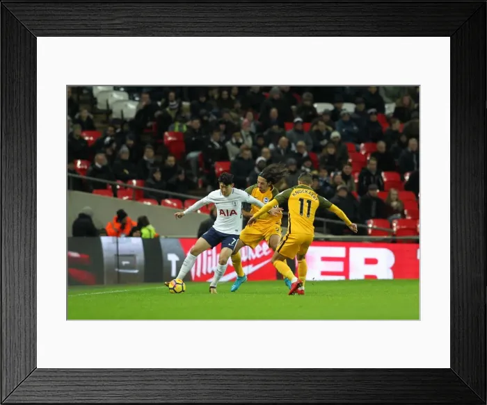 Framed Print : Premier League Showdown: Tottenham Hotspur vs. Brighton and Hove Albion at Wembley Stadium (13DEC17) Framed Print : Premier League Showdown: Tottenham Hotspur vs. Brighton and Hove Albion at Wembley Stadium (13DEC17)