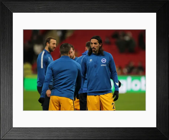 Framed Print : Battling in the Premier League: Tottenham Hotspur vs. Brighton and Hove Albion at Wembley Stadium (13DEC17) Framed Print : Battling in the Premier League: Tottenham Hotspur vs. Brighton and Hove Albion at Wembley Stadium (13DEC17)