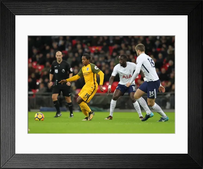 Framed Print : Intense Premier League Showdown: Tottenham Hotspur vs. Brighton and Hove Albion at Wembley Stadium (13DEC17) Framed Print : Intense Premier League Showdown: Tottenham Hotspur vs. Brighton and Hove Albion at Wembley Stadium (13DEC17)