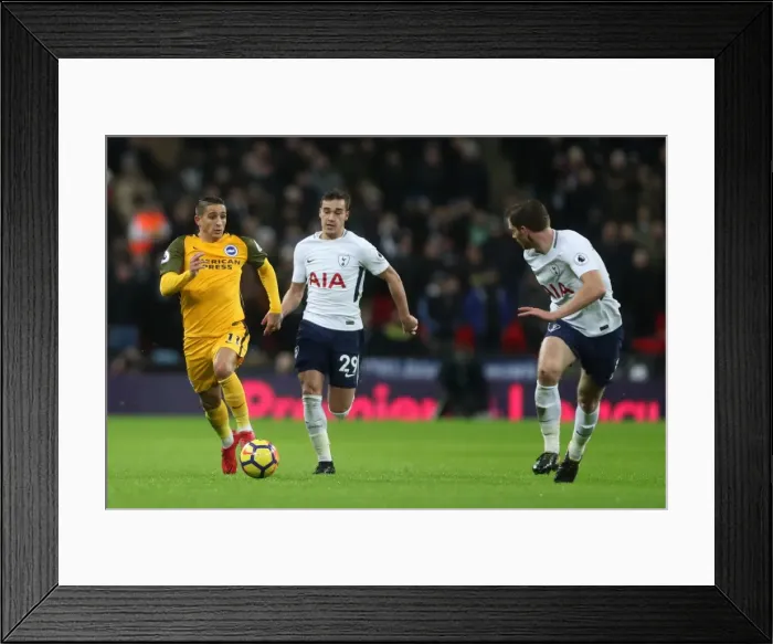 Framed Print : Battle at Wembley: Tottenham Hotspur vs. Brighton and Hove Albion in the Premier League (13DEC17) Framed Print : Battle at Wembley: Tottenham Hotspur vs. Brighton and Hove Albion in the Premier League (13DEC17)