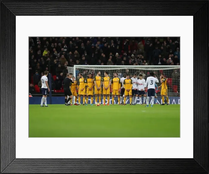 Framed Print : Premier League Showdown: Tottenham Hotspur vs. Brighton and Hove Albion at Wembley Stadium (13DEC17) Framed Print : Premier League Showdown: Tottenham Hotspur vs. Brighton and Hove Albion at Wembley Stadium (13DEC17)