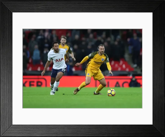 Framed Print : Intense Premier League Showdown: Tottenham Hotspur vs. Brighton and Hove Albion at Wembley Stadium (13DEC17) Framed Print : Intense Premier League Showdown: Tottenham Hotspur vs. Brighton and Hove Albion at Wembley Stadium (13DEC17)