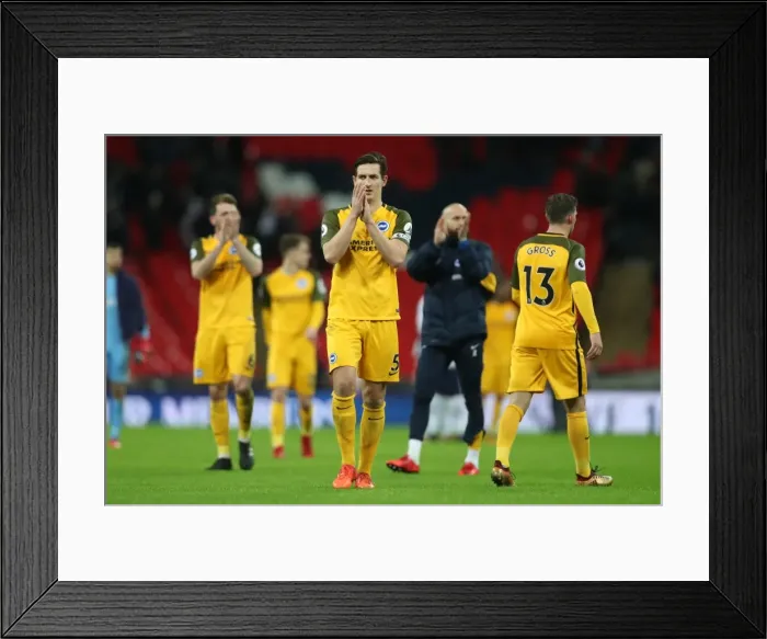 Framed Print : Intense Premier League Showdown: Tottenham Hotspur vs. Brighton and Hove Albion at Wembley Stadium (13DEC17) Framed Print : Intense Premier League Showdown: Tottenham Hotspur vs. Brighton and Hove Albion at Wembley Stadium (13DEC17)