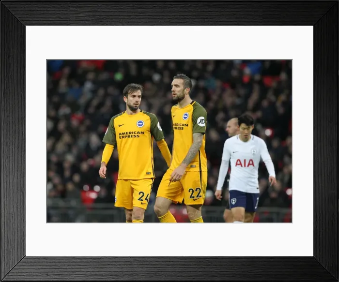 Framed Print : Intense Premier League Clash: Tottenham Hotspur vs. Brighton and Hove Albion at Wembley Stadium (13DEC17) Framed Print : Intense Premier League Clash: Tottenham Hotspur vs. Brighton and Hove Albion at Wembley Stadium (13DEC17)