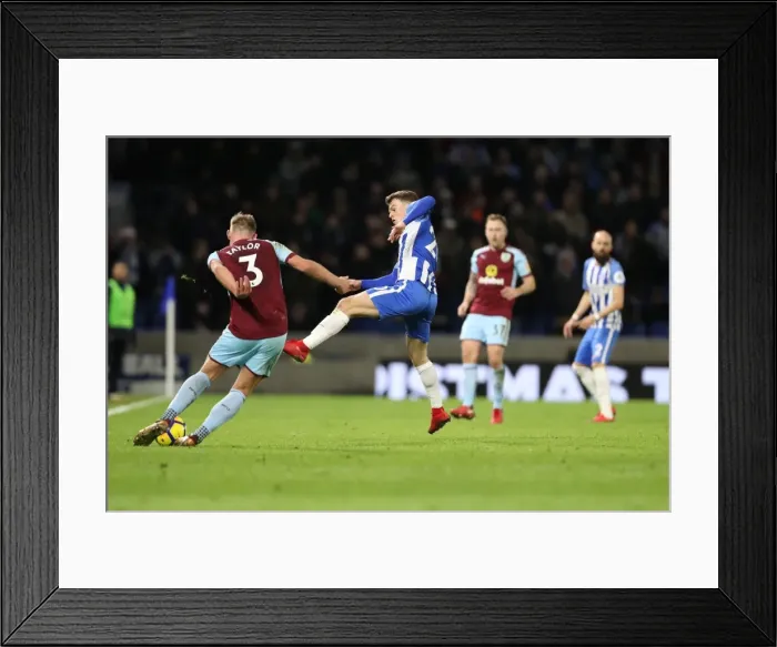 Framed Print : Premier League Showdown: Brighton & Hove Albion vs. Burnley at American Express Community Stadium (16DEC17) Framed Print : Premier League Showdown: Brighton & Hove Albion vs. Burnley at American Express Community Stadium (16DEC17)