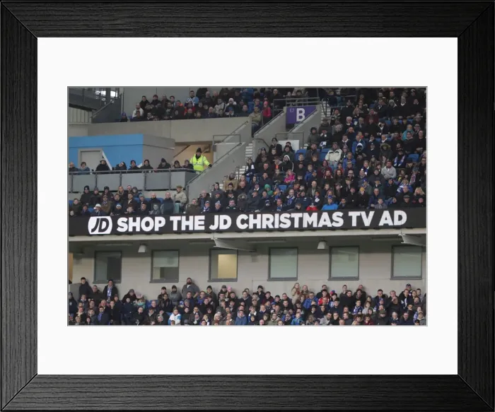 Framed Print : Intense Premier League Clash: Brighton & Hove Albion vs. Burnley (16DEC17) Framed Print : Intense Premier League Clash: Brighton & Hove Albion vs. Burnley (16DEC17)