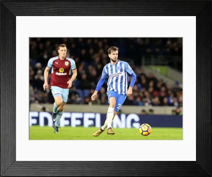 Framed Print : Brighton & Hove Albion's Davy Propper in Action Against Burnley (16DEC17) Framed Print : Brighton & Hove Albion's Davy Propper in Action Against Burnley (16DEC17)