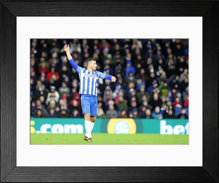 Framed Print : Tomer Hemed Scores: Brighton & Hove Albion vs Burnley (16DEC17) Framed Print : Tomer Hemed Scores: Brighton & Hove Albion vs Burnley (16DEC17)