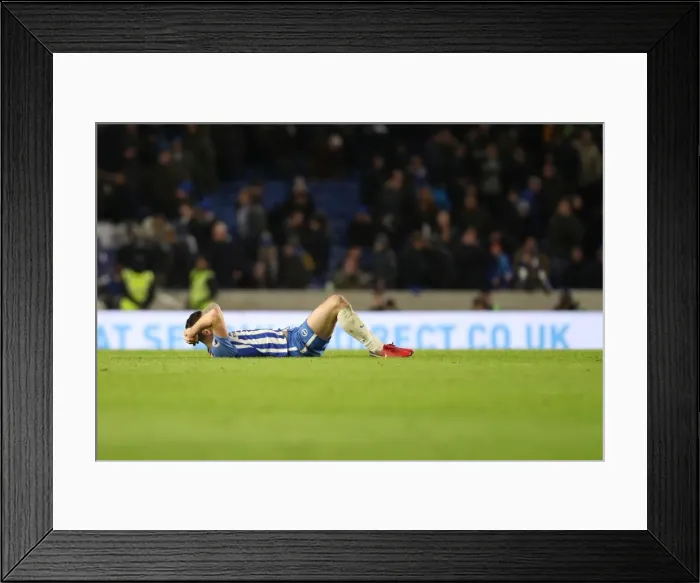 Framed Print : Brighton and Burnley Battle it Out in the Premier League: 16DEC17, American Express Community Stadium Framed Print : Brighton and Burnley Battle it Out in the Premier League: 16DEC17, American Express Community Stadium