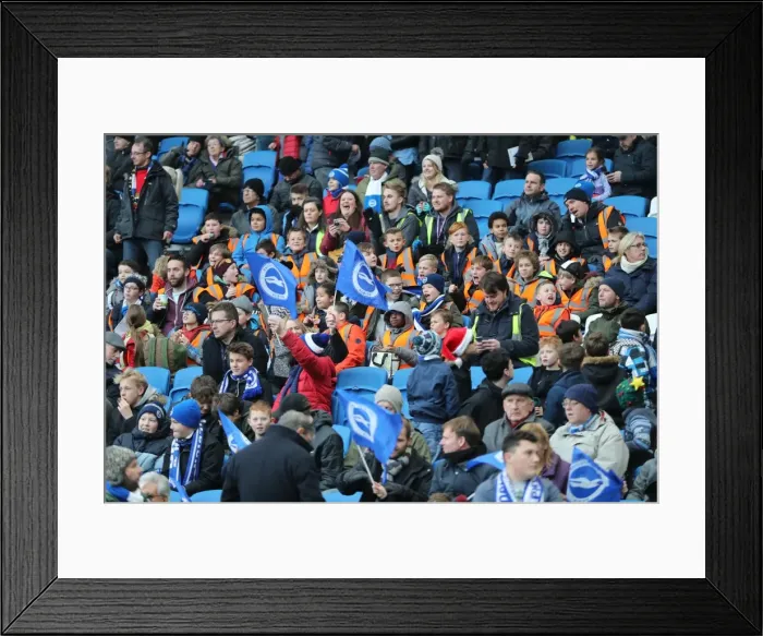 Framed Print : Brighton and Hove Albion v Blackburn Rovers EFL Sky Bet Championship 01APR17 Framed Print : Brighton and Hove Albion v Blackburn Rovers EFL Sky Bet Championship 01APR17