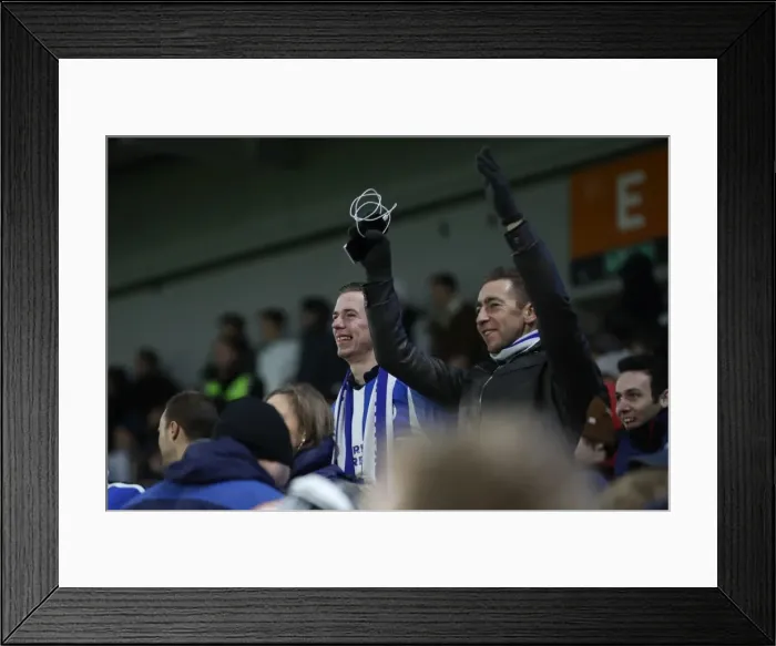 Framed Print : Brighton and Burnley Fans Clash in Intense Premier League Rivalry (16DEC17) Framed Print : Brighton and Burnley Fans Clash in Intense Premier League Rivalry (16DEC17)