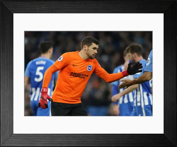 Framed Print : Premier League Showdown: Brighton & Hove Albion vs. Watford at American Express Community Stadium (23DEC17) Framed Print : Premier League Showdown: Brighton & Hove Albion vs. Watford at American Express Community Stadium (23DEC17)