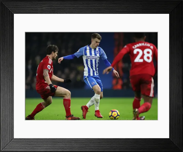 Framed Print : Premier League Showdown: Brighton & Hove Albion vs. Watford at American Express Community Stadium (23DEC17) Framed Print : Premier League Showdown: Brighton & Hove Albion vs. Watford at American Express Community Stadium (23DEC17)