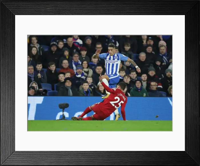 Framed Print : Premier League Showdown: Brighton & Hove Albion vs. Watford at American Express Community Stadium (23DEC17) Framed Print : Premier League Showdown: Brighton & Hove Albion vs. Watford at American Express Community Stadium (23DEC17)