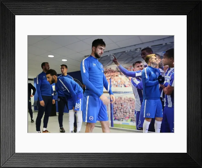 Framed Print : Premier League Showdown: Brighton & Hove Albion vs. Watford at American Express Community Stadium (23DEC17) Framed Print : Premier League Showdown: Brighton & Hove Albion vs. Watford at American Express Community Stadium (23DEC17)