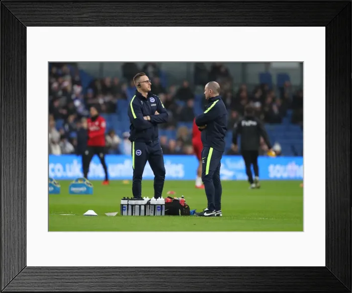 Framed Print : Premier League Showdown: Brighton & Hove Albion vs. Watford at American Express Community Stadium (23DEC17) Framed Print : Premier League Showdown: Brighton & Hove Albion vs. Watford at American Express Community Stadium (23DEC17)