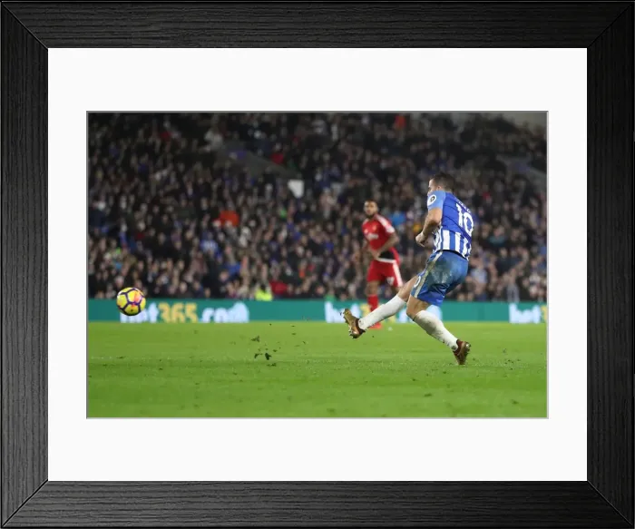 Framed Print : Premier League Clash: Brighton & Hove Albion vs. Watford at American Express Community Stadium (23DEC17) Framed Print : Premier League Clash: Brighton & Hove Albion vs. Watford at American Express Community Stadium (23DEC17)