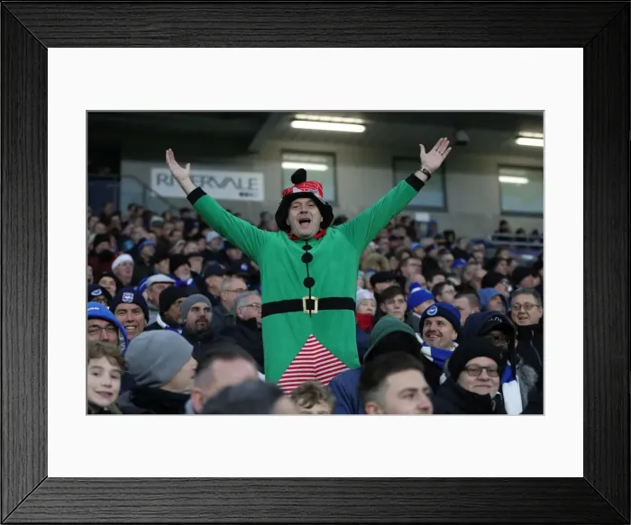 Framed Print : Premier League Showdown: Brighton & Hove Albion vs. Watford at American Express Community Stadium (23DEC17) Framed Print : Premier League Showdown: Brighton & Hove Albion vs. Watford at American Express Community Stadium (23DEC17)