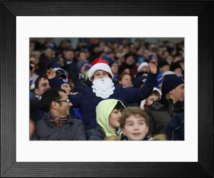 Framed Print : Premier League Showdown: Brighton & Hove Albion vs. Watford at American Express Community Stadium (23DEC17) Framed Print : Premier League Showdown: Brighton & Hove Albion vs. Watford at American Express Community Stadium (23DEC17)