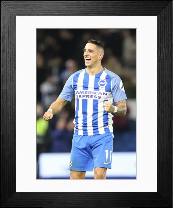 Framed Print : Premier League Showdown: Brighton & Hove Albion vs. Watford at American Express Community Stadium (23DEC17) Framed Print : Premier League Showdown: Brighton & Hove Albion vs. Watford at American Express Community Stadium (23DEC17)