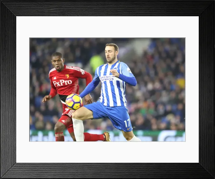 Framed Print : Premier League Clash: Brighton & Hove Albion vs. Watford at American Express Community Stadium (23DEC17) Framed Print : Premier League Clash: Brighton & Hove Albion vs. Watford at American Express Community Stadium (23DEC17)