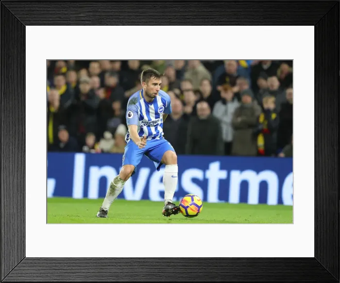 Framed Print : Markus Suttner in Action: Brighton & Hove Albion vs. Watford (23DEC17) Framed Print : Markus Suttner in Action: Brighton & Hove Albion vs. Watford (23DEC17)