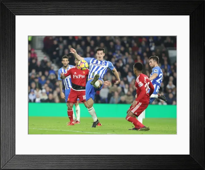 Framed Print : Brighton & Hove Albion vs. Watford: Lewis Dunk in Action (23DEC17) Framed Print : Brighton & Hove Albion vs. Watford: Lewis Dunk in Action (23DEC17)