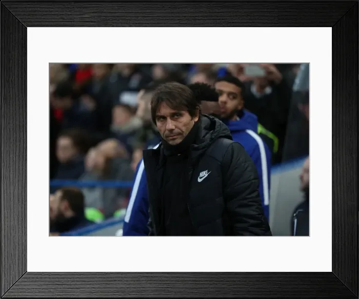Framed Print : Boxing Day Battle: Chelsea vs. Brighton and Hove Albion in Premier League (26DEC17)