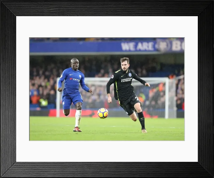 Framed Print : Boxing Day Battle: Chelsea vs. Brighton and Hove Albion - Premier League (26DEC17)