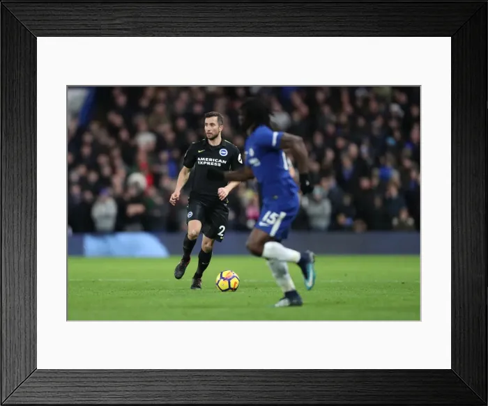 Framed Print : Boxing Day Battle: Chelsea vs. Brighton and Hove Albion - Premier League 2017