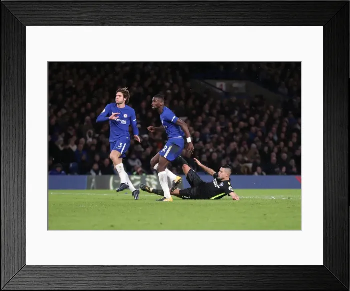 Framed Print : Boxing Day Battle: Chelsea vs. Brighton and Hove Albion - Premier League (26DEC17) Framed Print : Boxing Day Battle: Chelsea vs. Brighton and Hove Albion - Premier League (26DEC17)