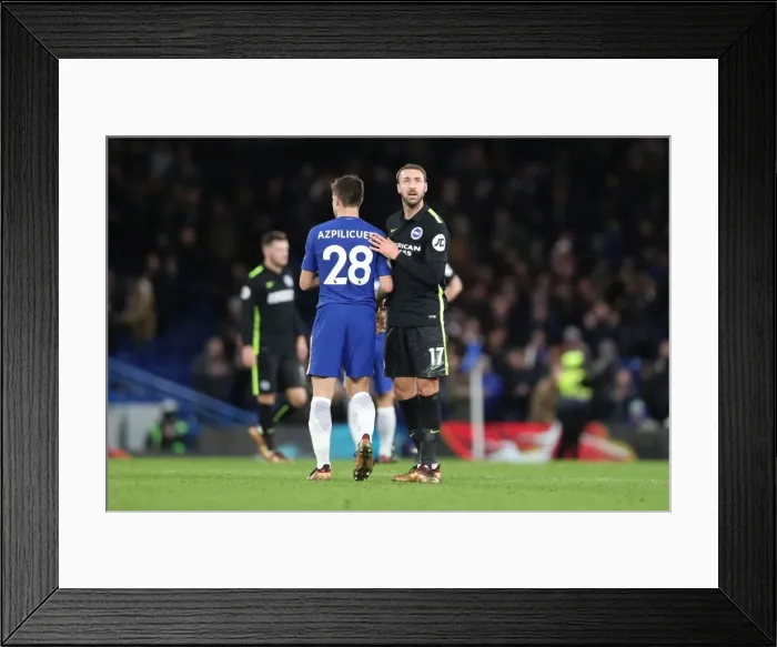 Framed Print : Boxing Day Battle: Chelsea vs. Brighton and Hove Albion, Premier League 2017 Framed Print : Boxing Day Battle: Chelsea vs. Brighton and Hove Albion, Premier League 2017